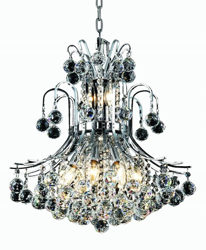 Stoller 10 - Light Dimmable Empire Chandelier, Royal Cut