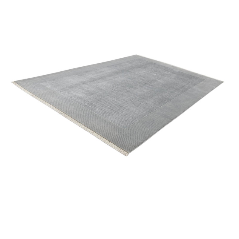Tapis bleu clair 8 x 11
