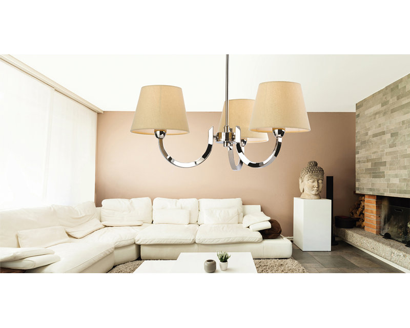 Fairmont 3 - Light Shaded Chandelier