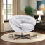 Fauteuil d'appoint pivotant rembourré-1996868927