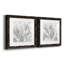 Shadow Leaves I - ensemble de 2 peintures encadrées-1855169948-1855169951