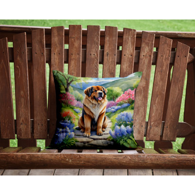 Spring Path Outdoor Throw Pillow