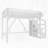 Loft Bed with Storage Stairs, Shelves and Built-in Wardrobe-1183866566-1183866554