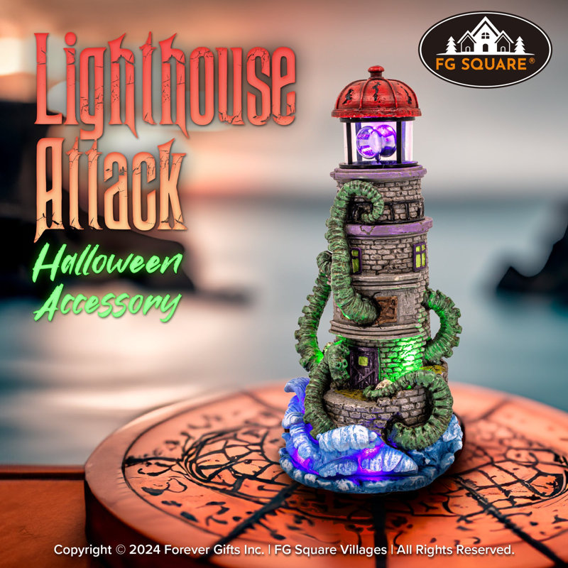 Village d'Halloween au phare
