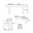 Healthy and natural solid wood table set-107395915