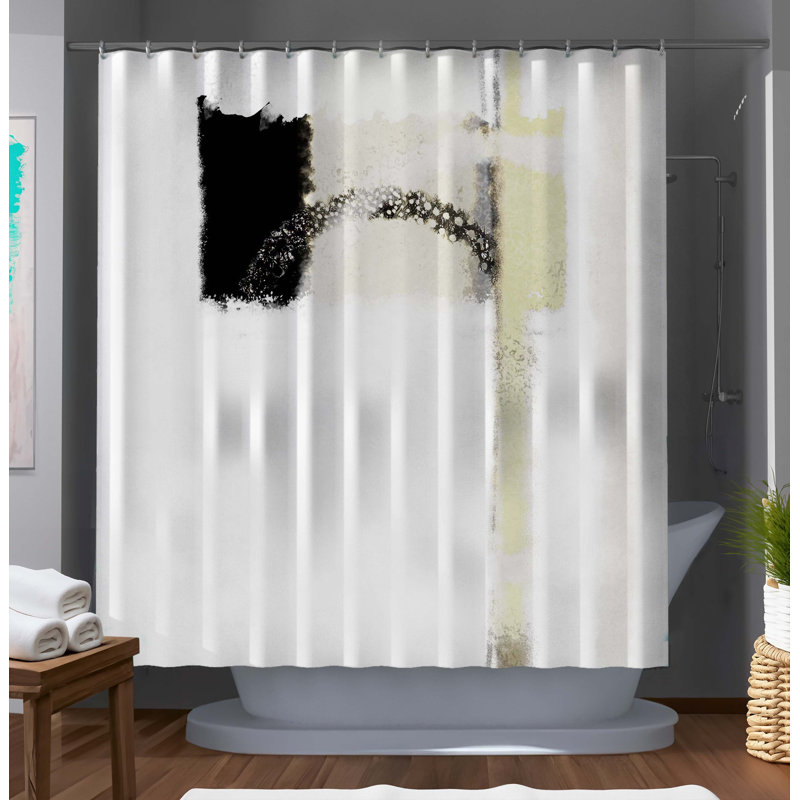 Abstract Shower Curtain