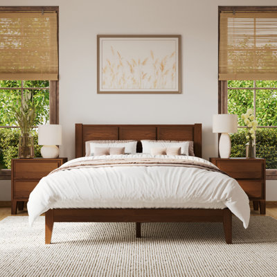 Knighten Solid and Manufactured Bedroom Set