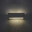 Vega Plastic Flush Mounted Sconce