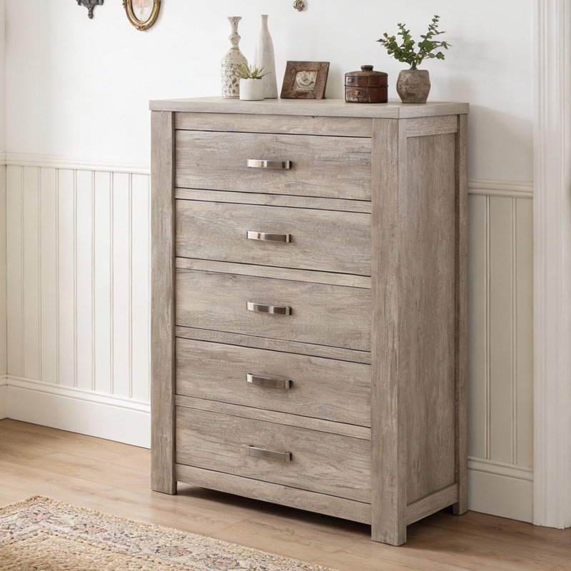 Commode de rangement à 5 tiroirs - Commode pratique