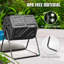 Werph Easy Assembly 43 Gallon Dual Chamber Tumbling Composter-Outdoor Rolling Bin, Only 34 Screws, Pre-Assembled Parts-111780195