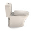Toilette monobloc allongée à double chasse 1,28 et 0,9 GPF TOTO® Aquia® IV, WASHLET® + avec CEFIONTECT®, beige Sedona-124968324