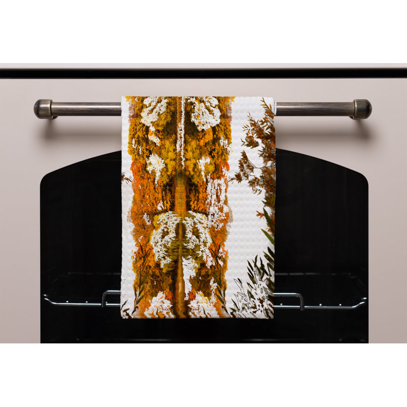 Cotton Waffle Tea Towel Kitchen Towel