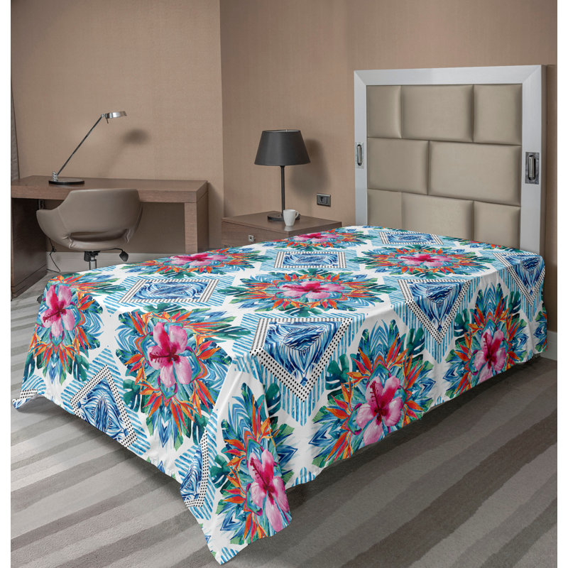 Drap plat Ambesonne, Drap plat pour lit simple TG