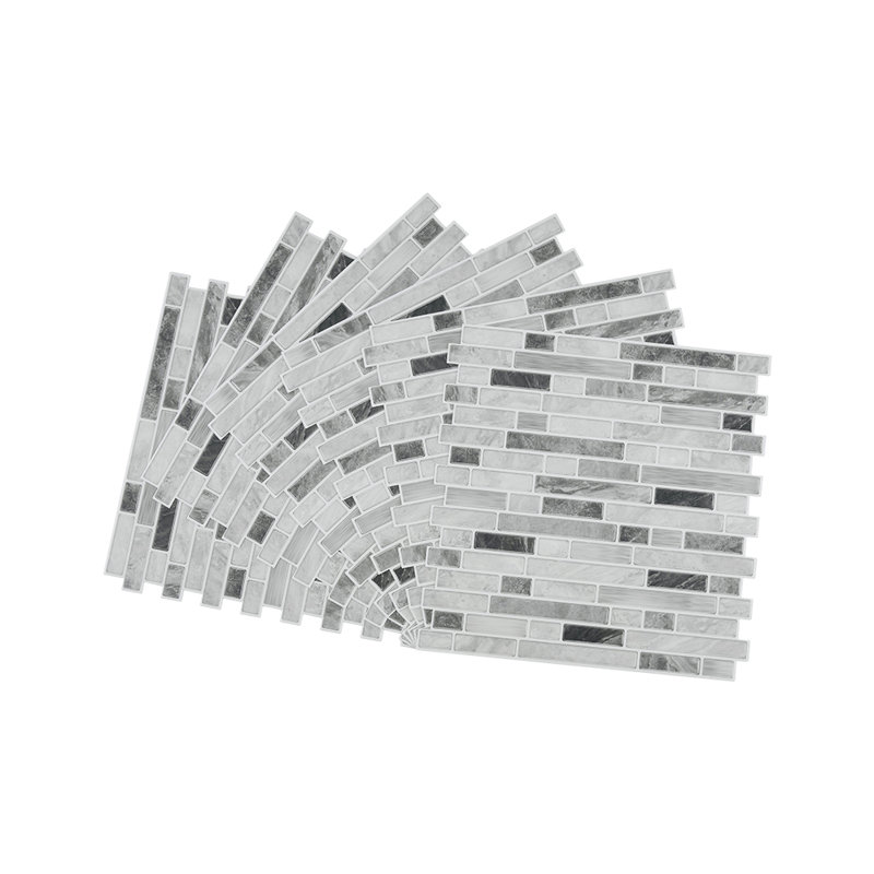 No Subject Wall Decals, Black/Light Grey/White