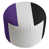 Mauve / blanc / noir sélectionné
