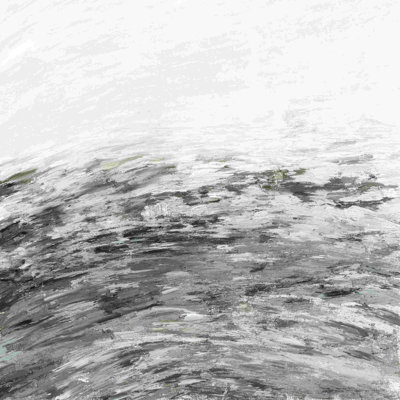Gris texturé - peinture sur toile tendue