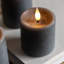 Unscented Flameless Pillar Candle with Plastic Holder-1142273395