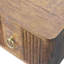 35cm W Solid Wood Bedside Table