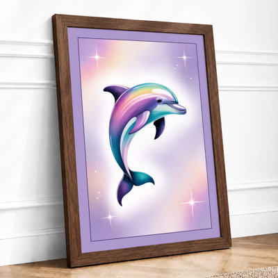 Leaping Dolphin Coastal - Print