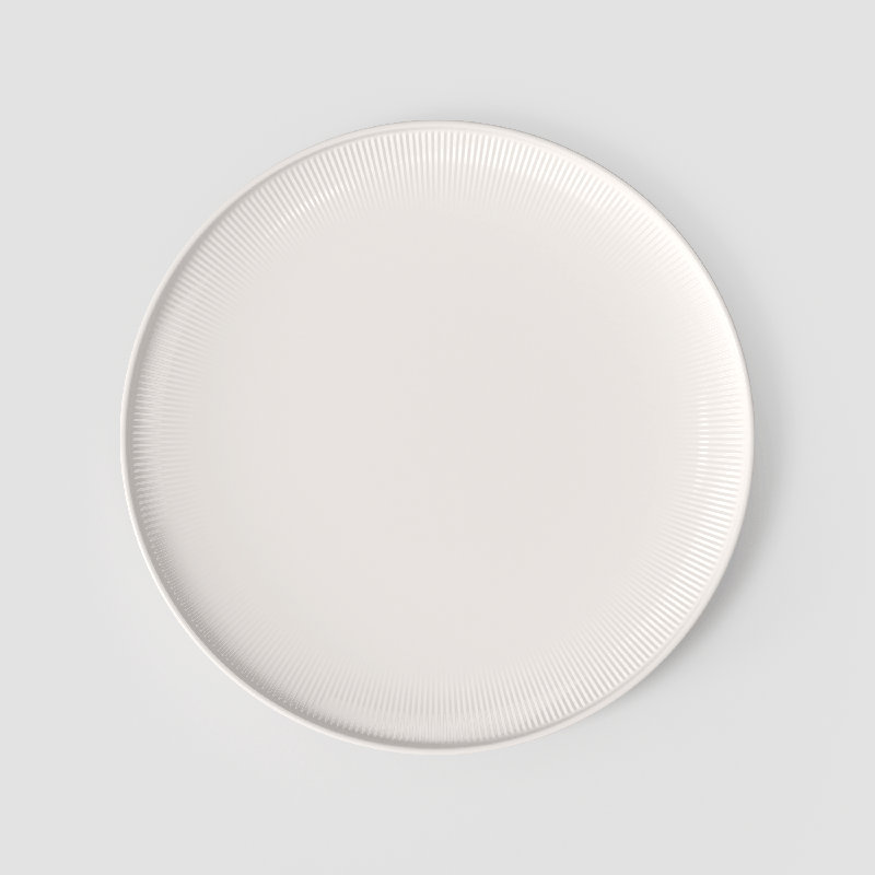 Villeroy & Boch Afina Gourmet Serving Plate, Premium Porcelain, Made in Germany, Dishwasher and Microwave Safe, 12.5 x 12.5 x1.25 in, Stackable, White