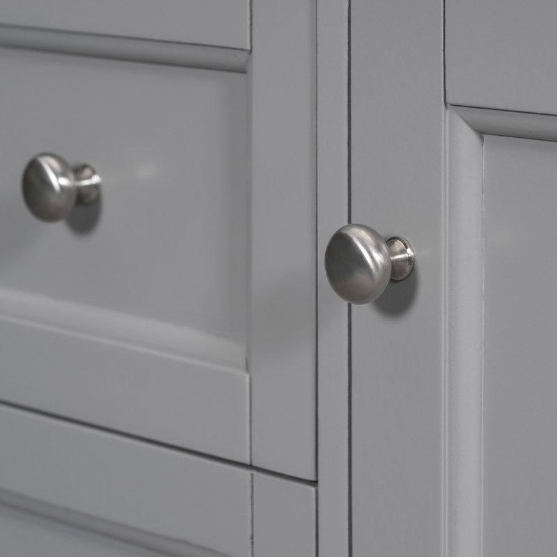 Meuble-lavabo de 30 po avec lavabo supérieur, Ne s’applique pas, Gris