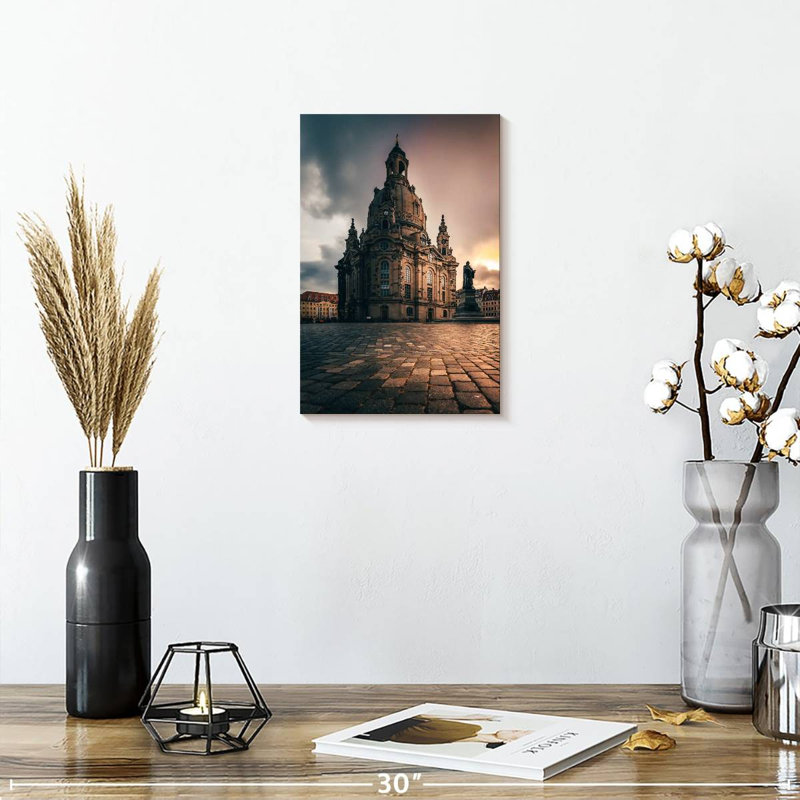 Aime Lutheran Dresden Frauenkirche, H 12 po x l 8 po