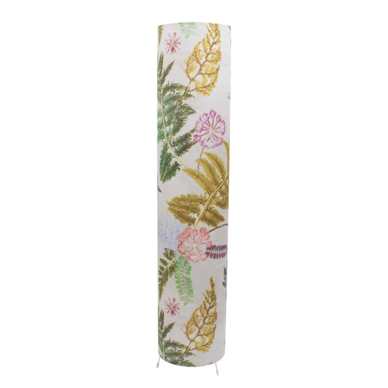 Fatih 100cm Column Floor Lamp, Silver