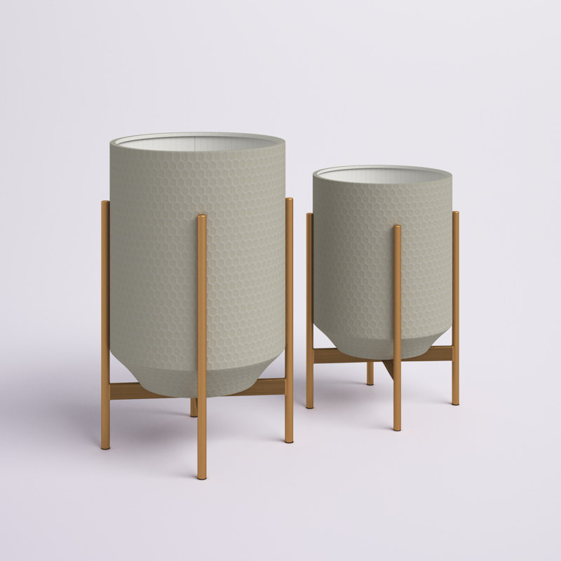 Metal Pot Planter