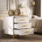 Hattenhauer 19.7" W 3-Drawer Nightstand-1970971573
