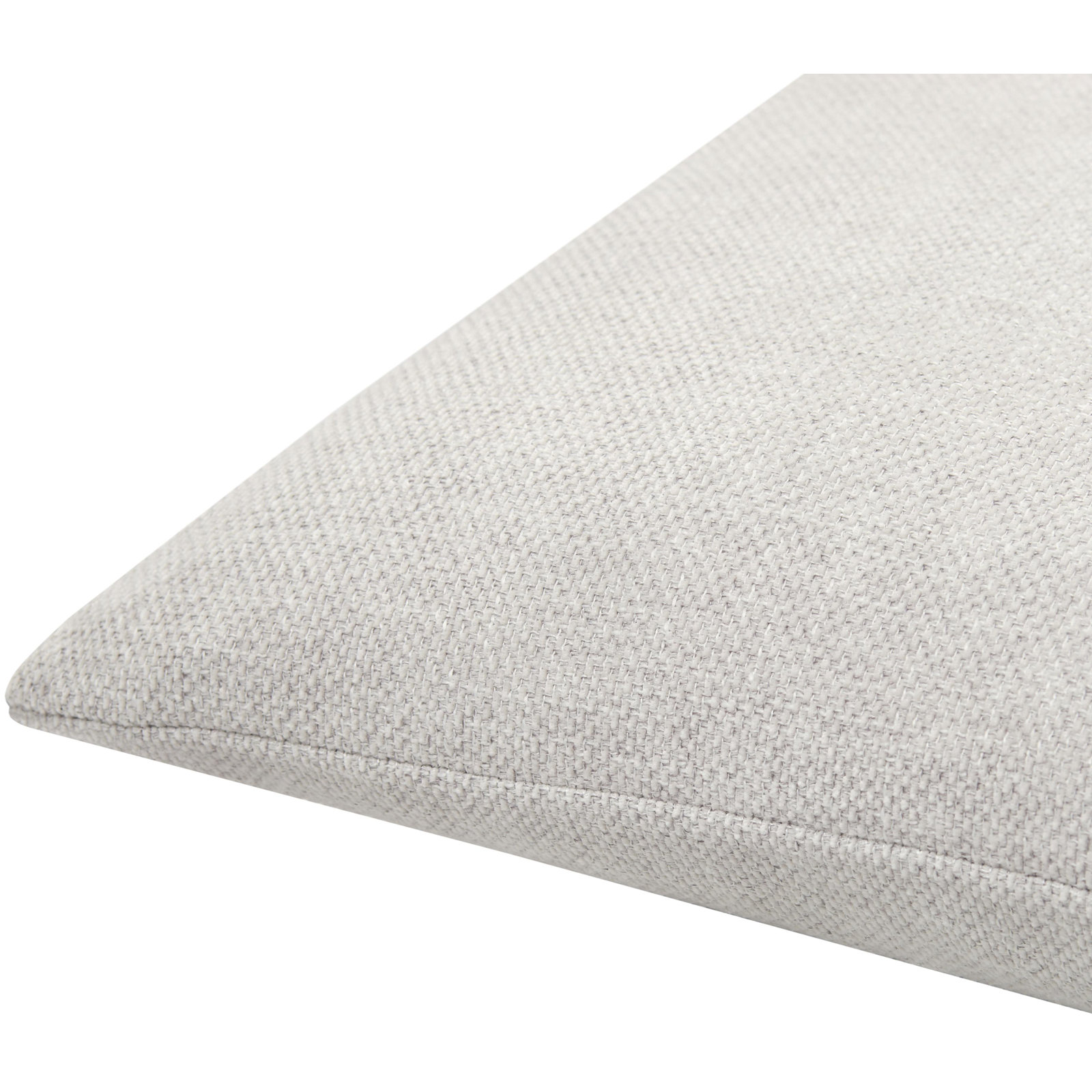 Kamaili Pillow Cover, 22"H x 22"W, Pillow Cover Only - No Insert, Cream