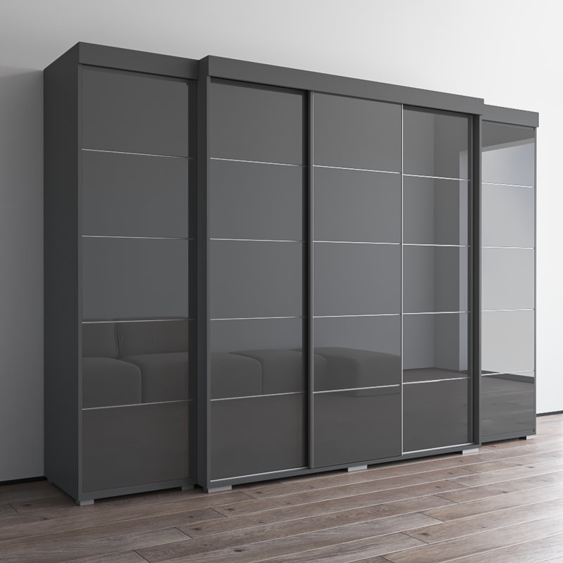 Garde-robe ARI 117,3 po Aria 3D-AX, gris