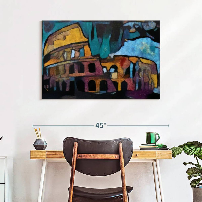 Lilie Colosseum, 26" H x 39" W