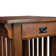 Mission Solid Wood End Table in Medium Oak