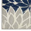 Tapis d'intérieur / extérieur bleu marine / ivoire / taupe Krista-1420159593