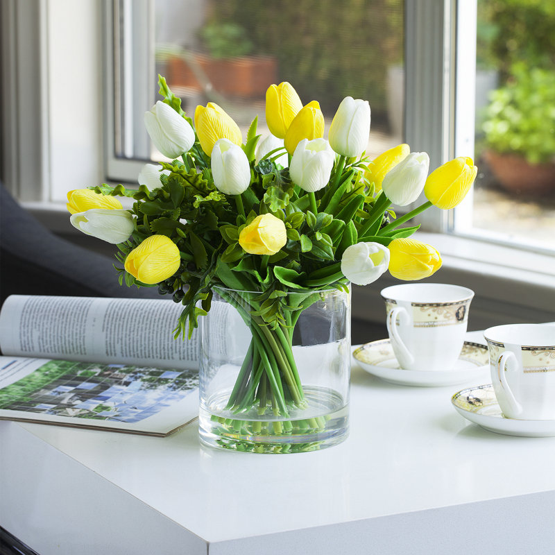 Tulip Arrangement in Vase