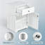 40 cm W Bedside Table
