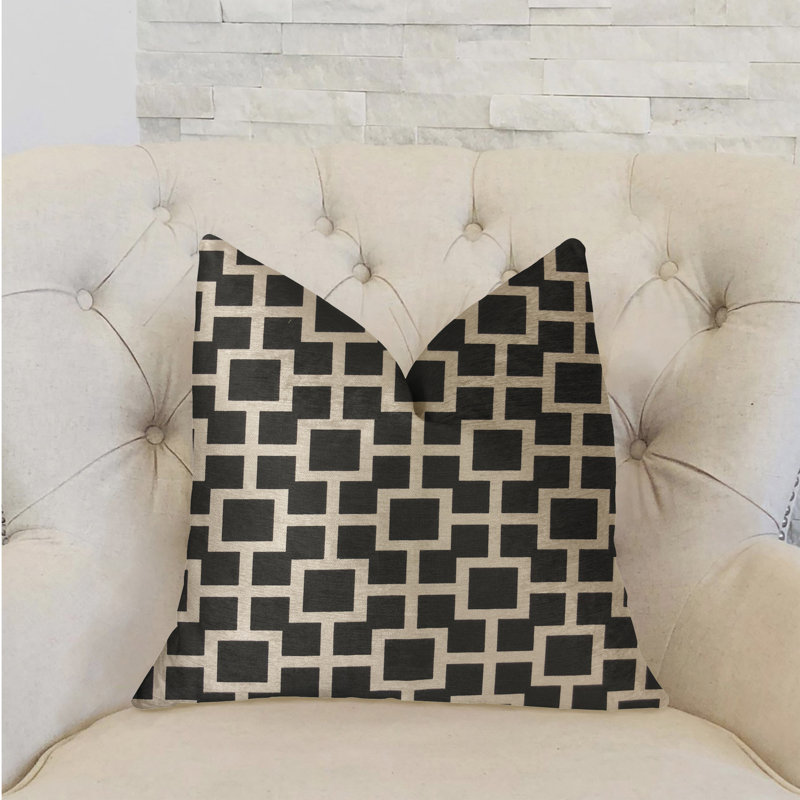 Coussin de luxe Petunia, 24 po x 24 po, Coussin de sol