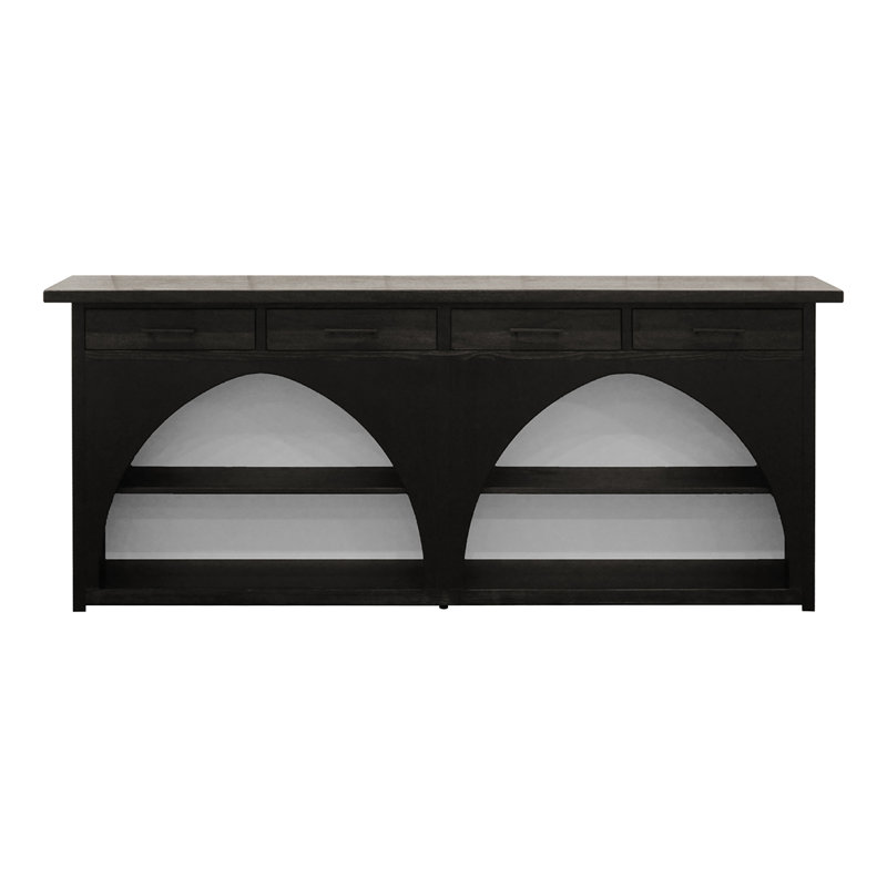 Romelio 96" Highboard with Removable Shelves for Living Room