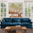 Oversized Velvet Modular Sofa-1805220575-1805220521-1805220527