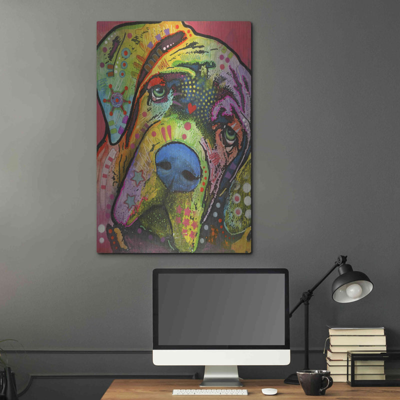 " Mastiff 2 " by Dean Russo, 36" H x 24" W