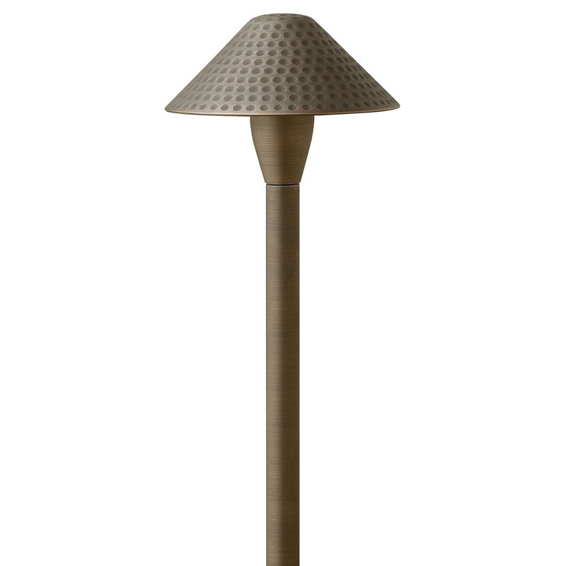 Hardy Island Brown Low Voltage Pathway Light, 15.5" H x 6.75" W x 6.75" D