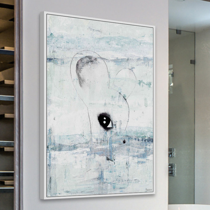 « sucrée », reproduction d’art sur toile encadrée, H 24 po x l 16 po x P 1,5 po