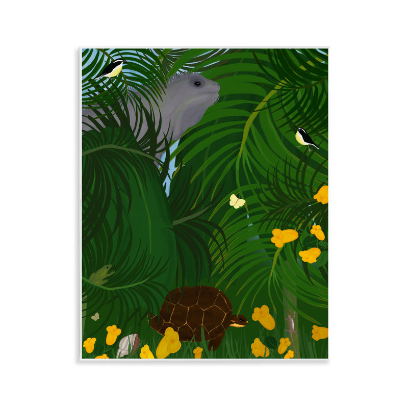  «Island Life», art mural par Michelle Ingari Designs