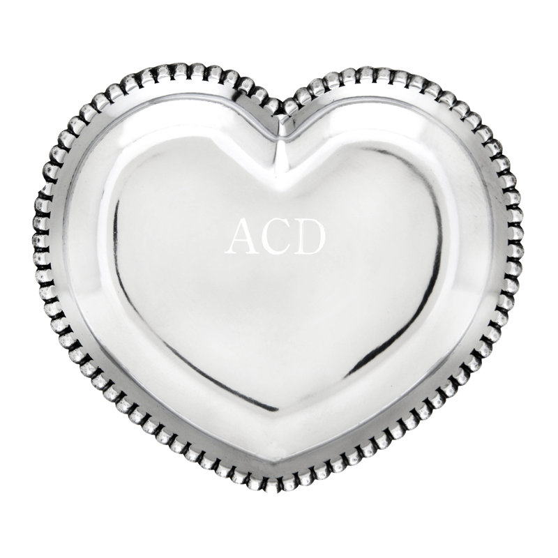 Engravable Metal Decorative Tray