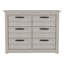 Commode double 6 tiroirs l 47,24 po-766581186
