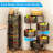 35.79'' H x 12.99'' W Utility Cart with Wheels