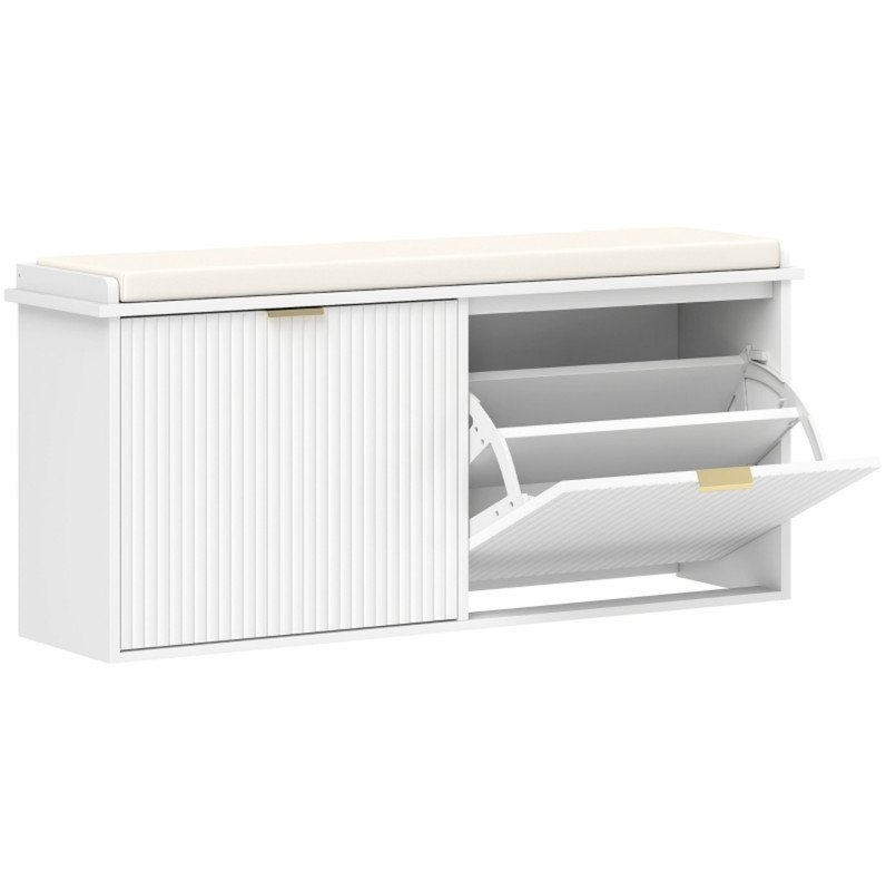 10 Pair Shoe Storage Bench
