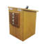 Boîte en bois 7,6 po x 7,3 po x 9,4 po