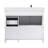 Slayton 42'' Single Bathroom Vanity with Engineered Marble Top-624547063