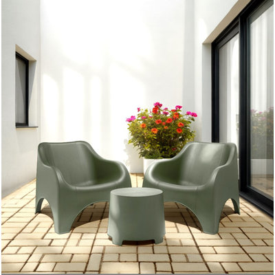 Set Cloud (2 Chairs and 1 Side Table)